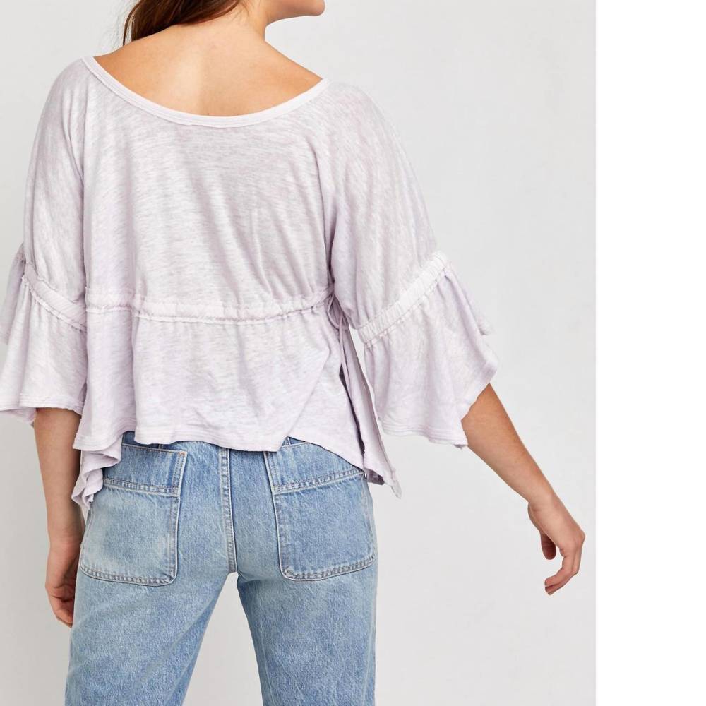 NEW FREE PEOPLE sand storm top in ethereal - Picture 5 of 7